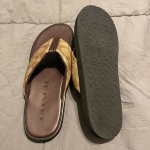 New Coach sandals